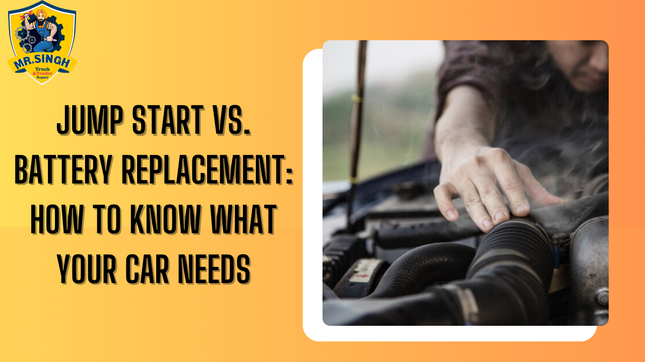 Jump Start vs. Battery Replacement: How to Know What Your Car Needs