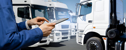 Mobile semi truck repair service in Edmonton