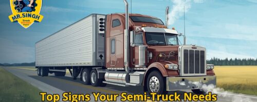 semi-truck roadside repair Edmonton emergency service