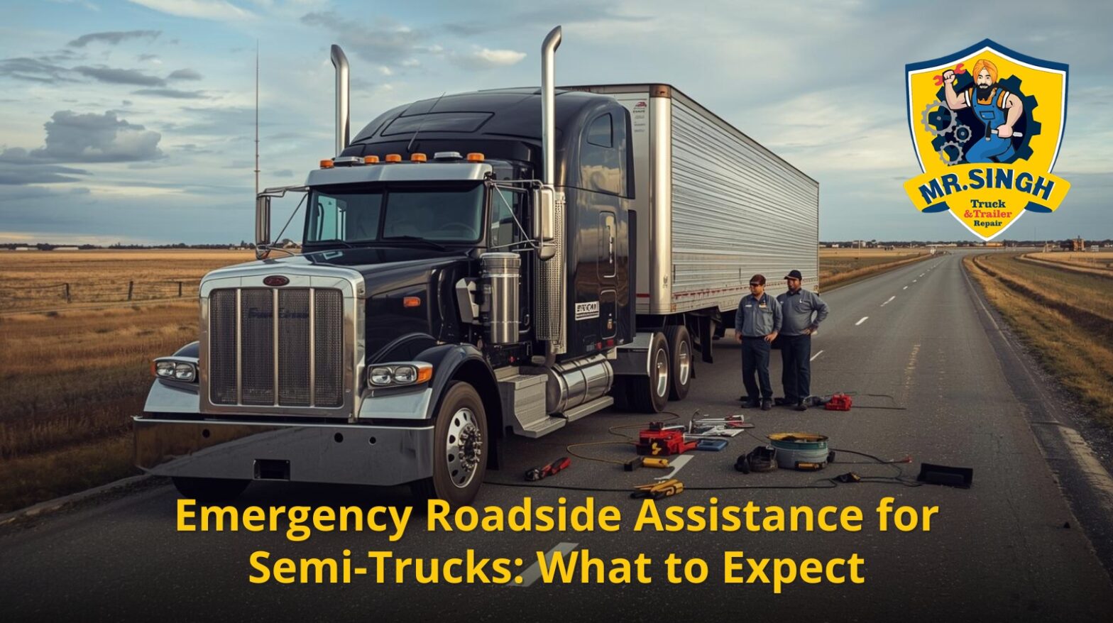 Mobile roadside truck repair near me in Edmonton