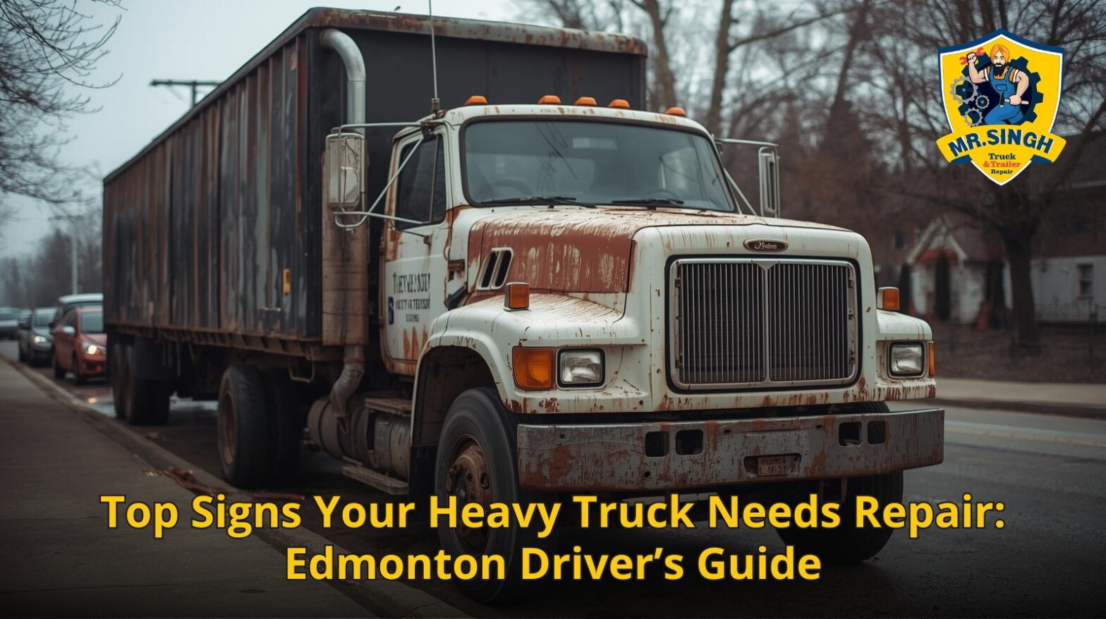 heavy truck repair edmonton service guide