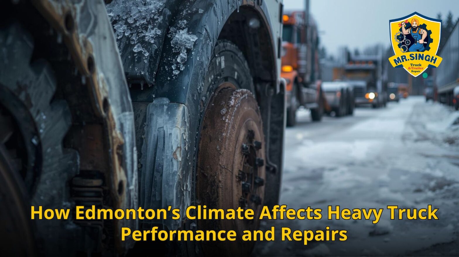 Edmonton climate impact on heavy truck repair