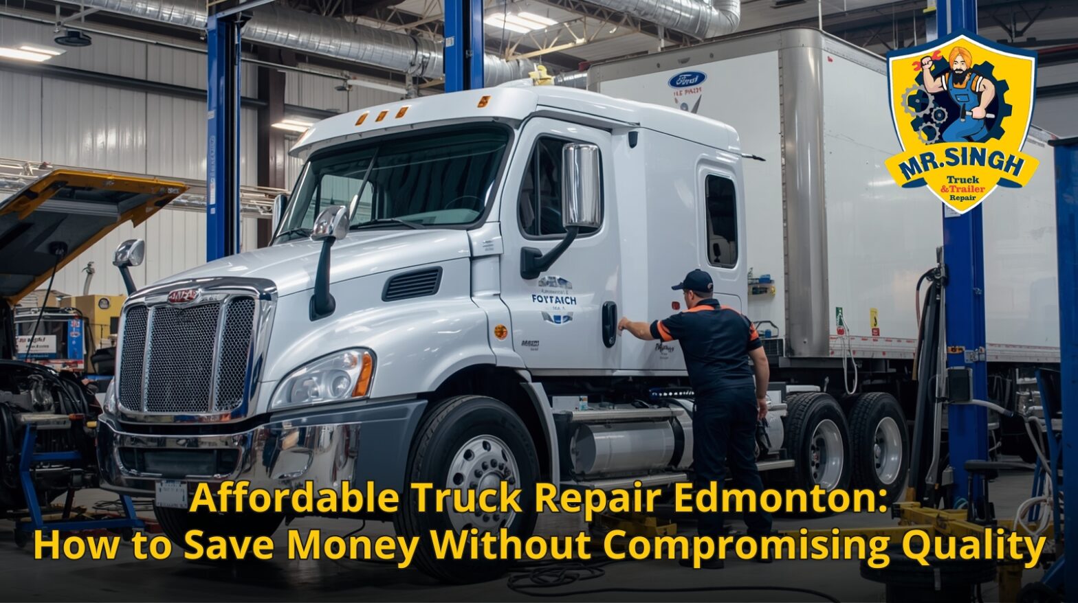 affordable truck repair Edmonton mobile service