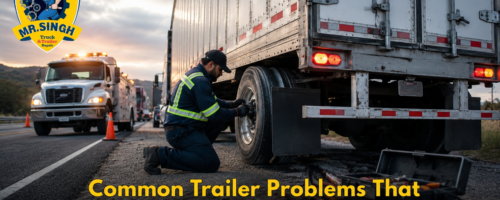 Common Trailer Problems Requiring Mobile Repair